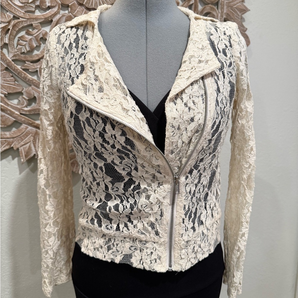 Maurices Ivory Lace Women's Blazer
